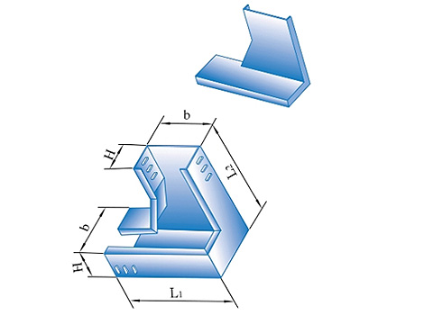 vertical equal sectional right downward bend